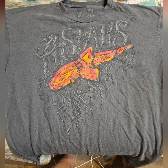 Mens AStars Short Sleve Tee - Picture 2 of 3